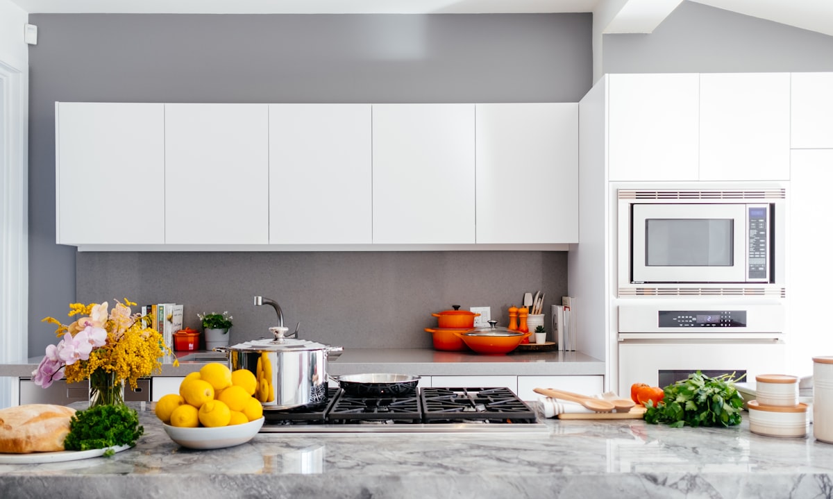Modern fitted kitchen