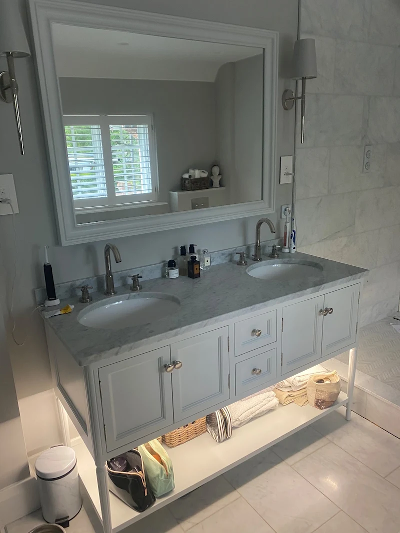 Twin basin & tap installation