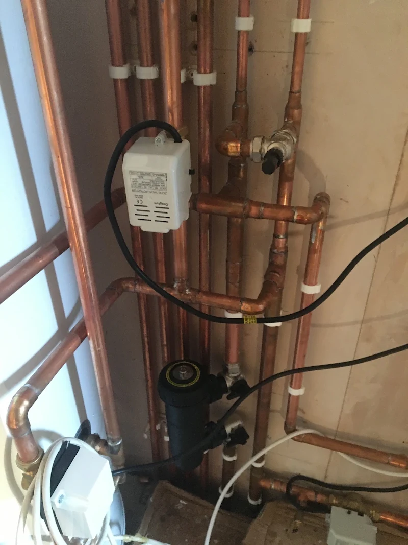 New central heating pipework